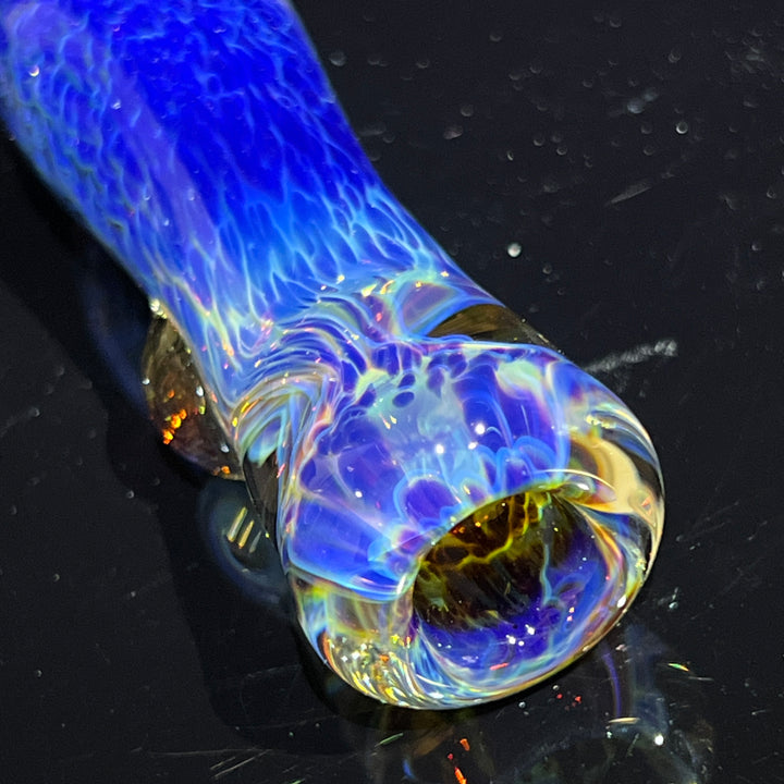 Purple Nebula Chillum Glass Pipe Tako Glass   