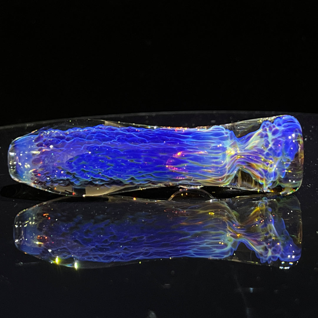 Purple Nebula Chillum Glass Pipe Tako Glass   