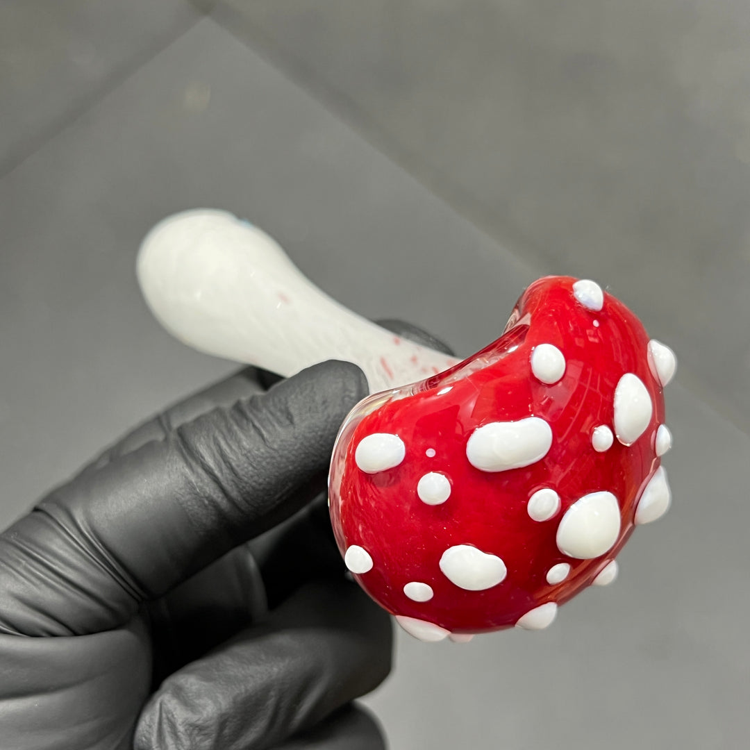 Magical Mushroom Spoon Glass Pipe Beezy Glass   