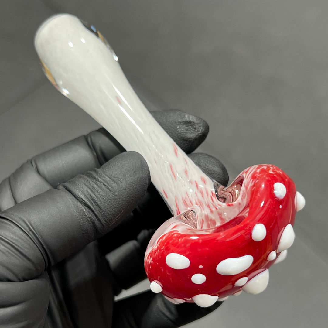 Magical Mushroom Spoon Glass Pipe Beezy Glass   