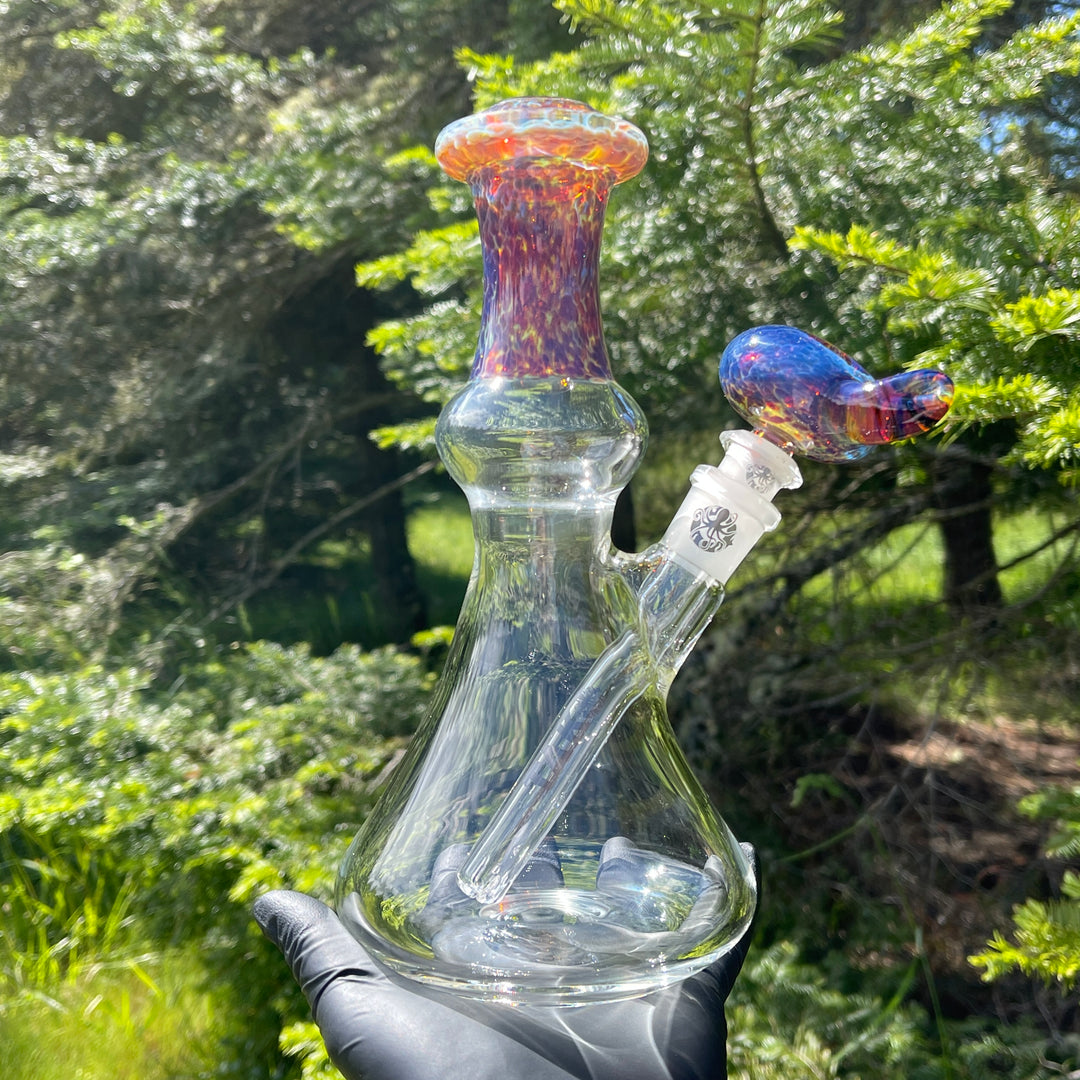 Purple Nebula 9" Bong Glass Pipe Tako Glass   