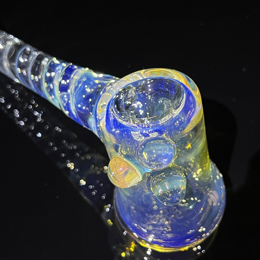 Gold Fumed Hash Hammer Glass Pipe Crondo Glassics