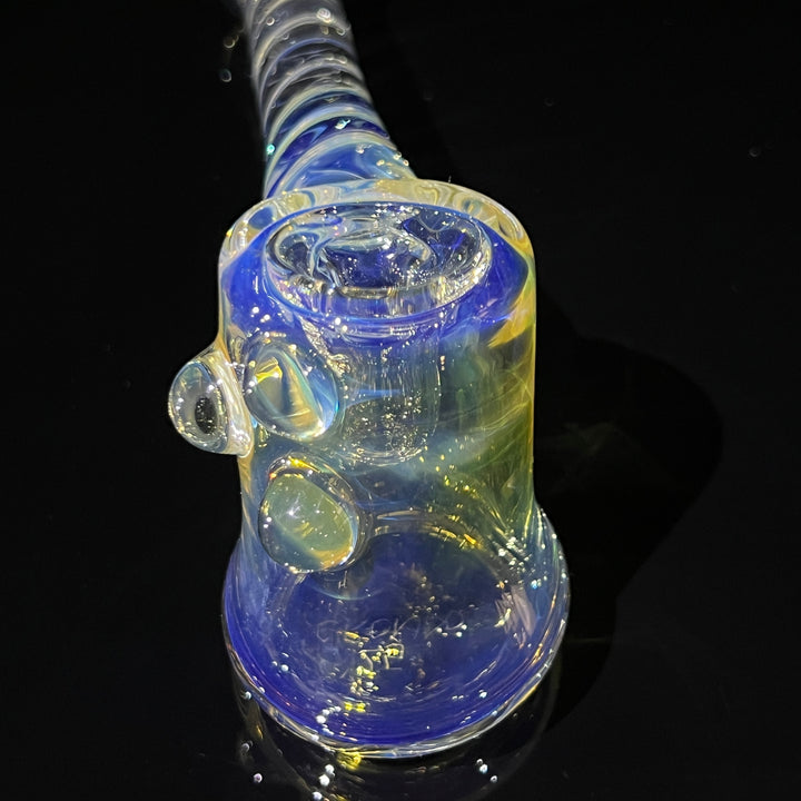 Gold Fumed Hash Hammer Glass Pipe Crondo Glassics