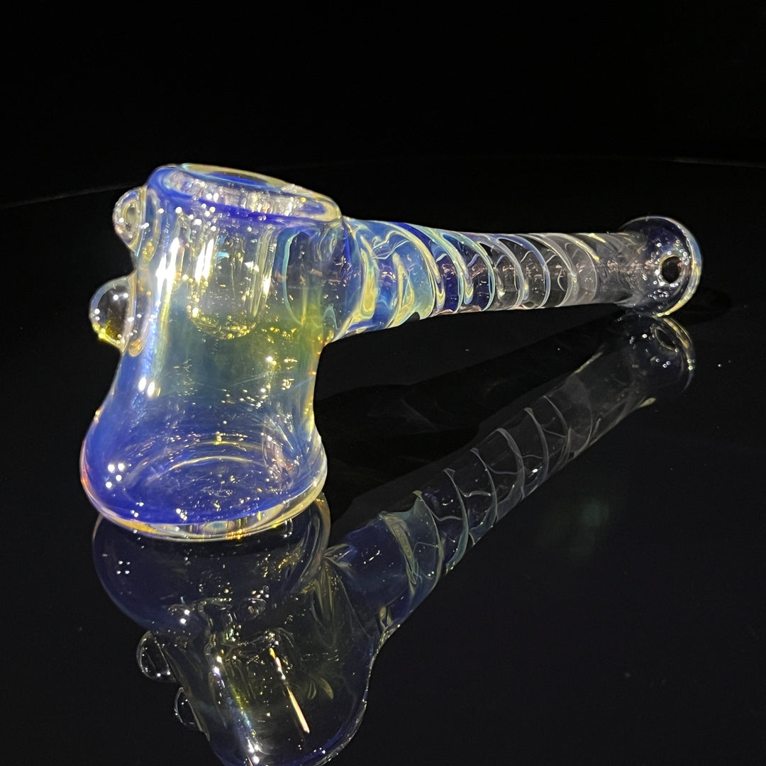 Gold Fumed Hash Hammer Glass Pipe Crondo Glassics