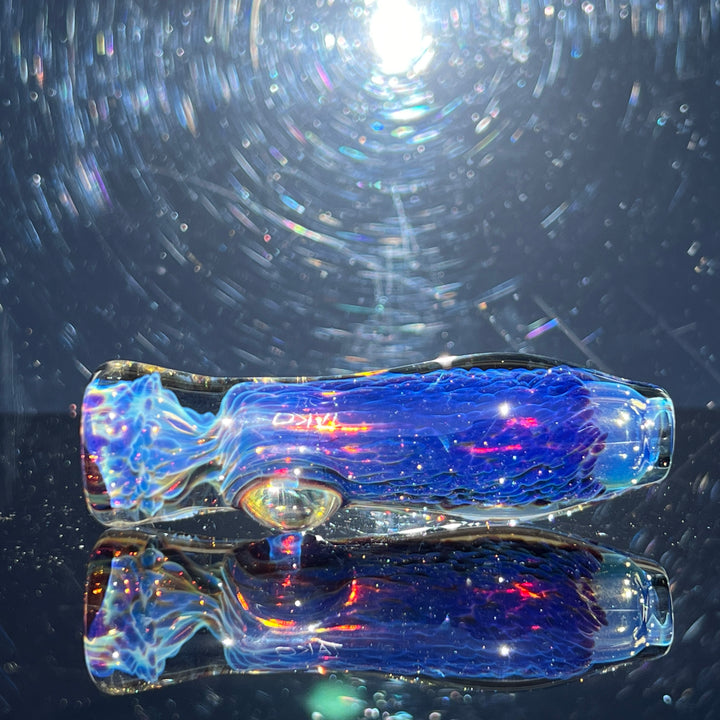 Purple Nebula Chillum Glass Pipe Tako Glass   