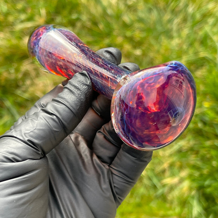 Purple Magic Pipe Glass Pipe Beezy Glass   