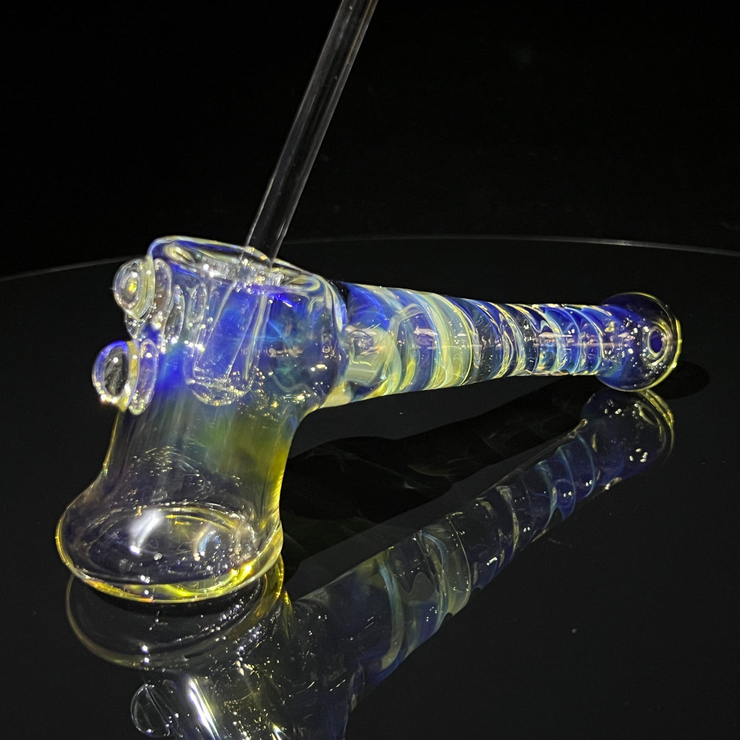 Gold Fumed Hash Hammer Glass Pipe Crondo Glassics