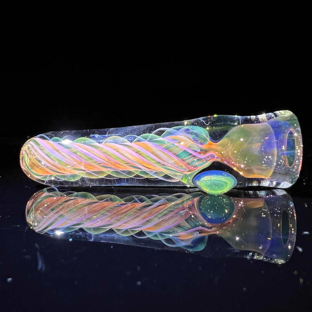 Thick Fume Chillum Glass Pipe Chuck Glass   