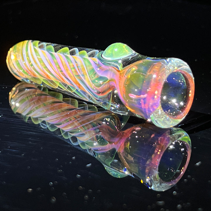 Thick Fume Chillum Glass Pipe Chuck Glass   