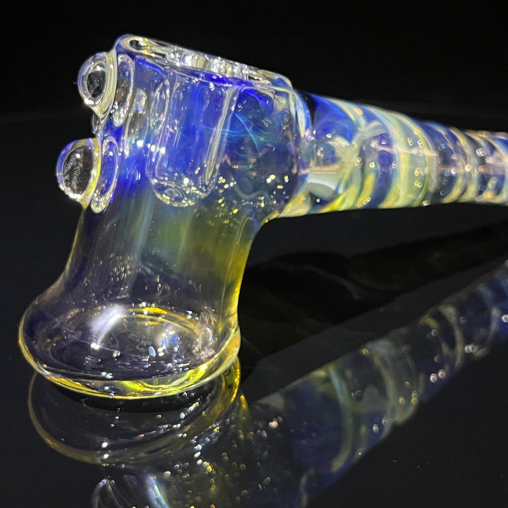 Gold Fumed Hash Hammer Glass Pipe Crondo Glassics