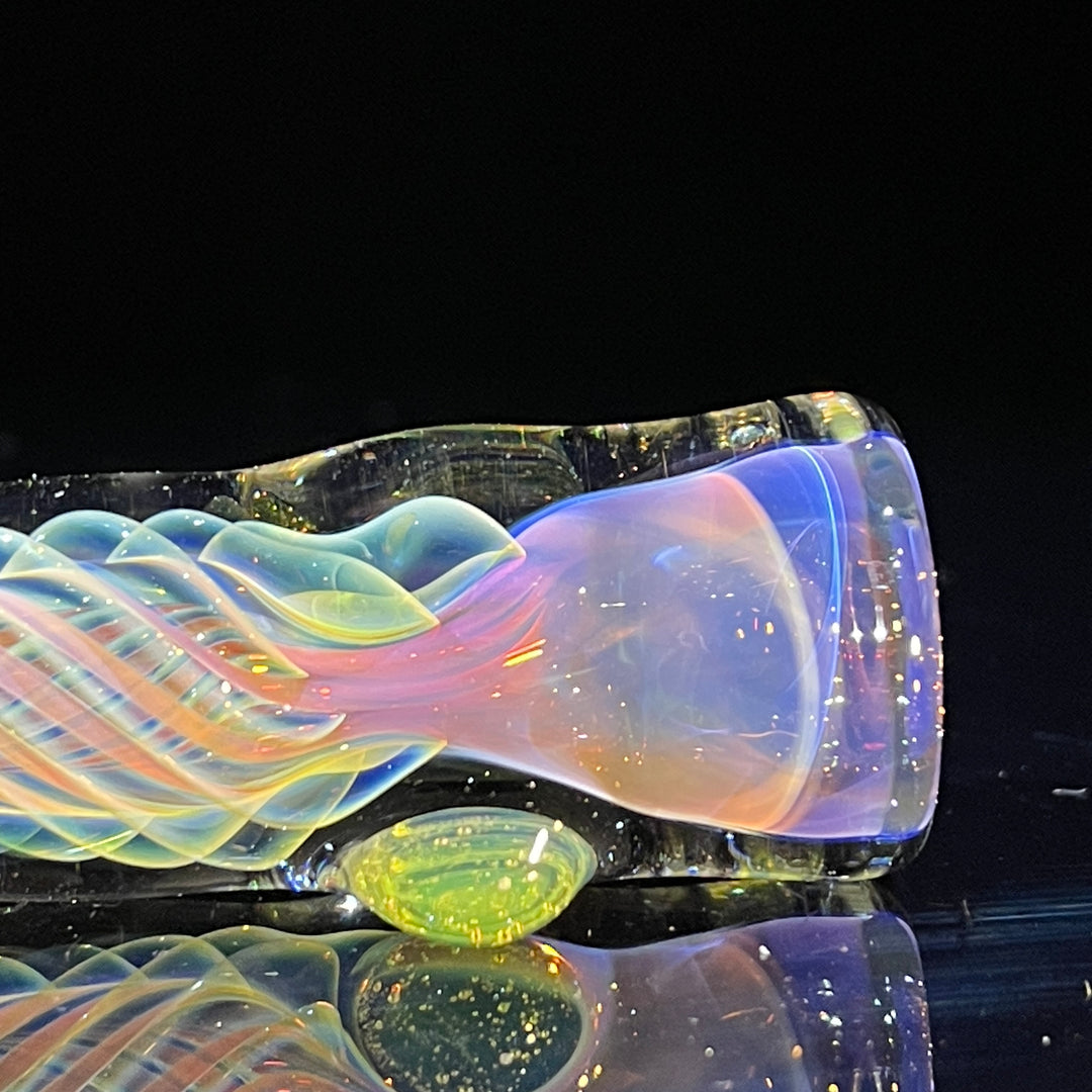 Thick Fume Chillum Glass Pipe Chuck Glass   