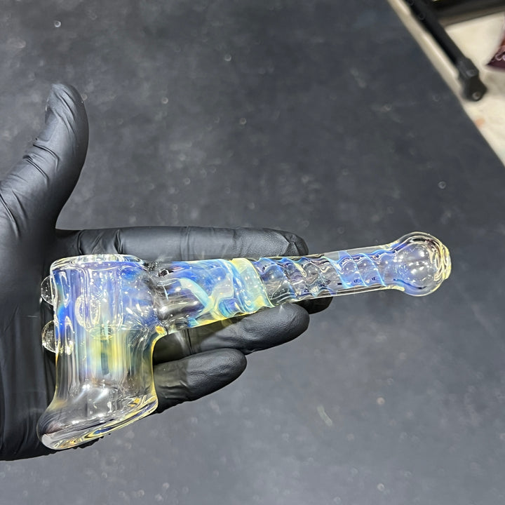 Gold Fumed Hash Hammer Glass Pipe Crondo Glassics