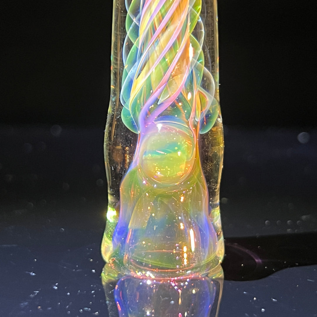 Thick Fume Chillum Glass Pipe Chuck Glass   