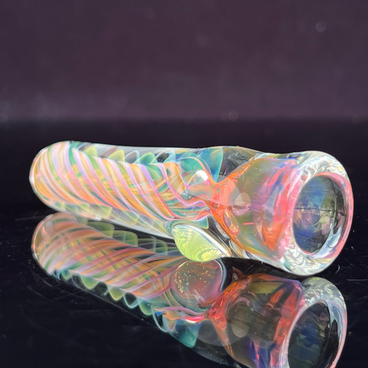 Thick Fume Chillum Glass Pipe Chuck Glass   