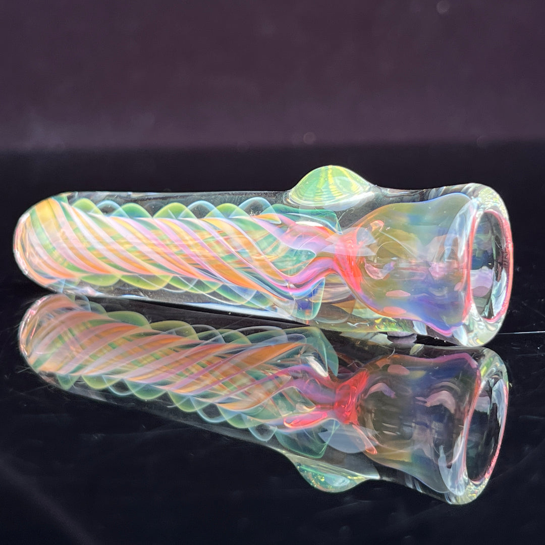 Thick Fume Chillum Glass Pipe Chuck Glass   