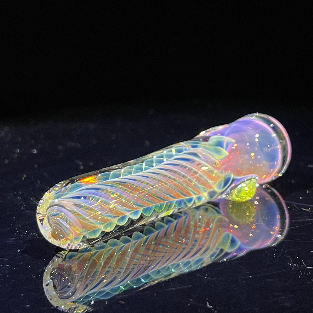 Thick Fume Chillum Glass Pipe Chuck Glass   