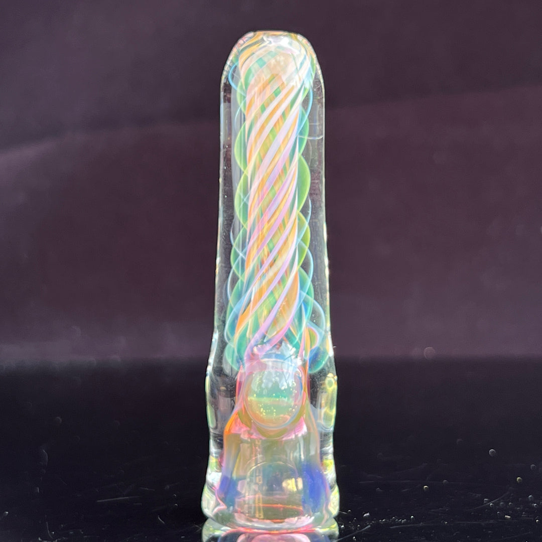 Thick Fume Chillum Glass Pipe Chuck Glass   