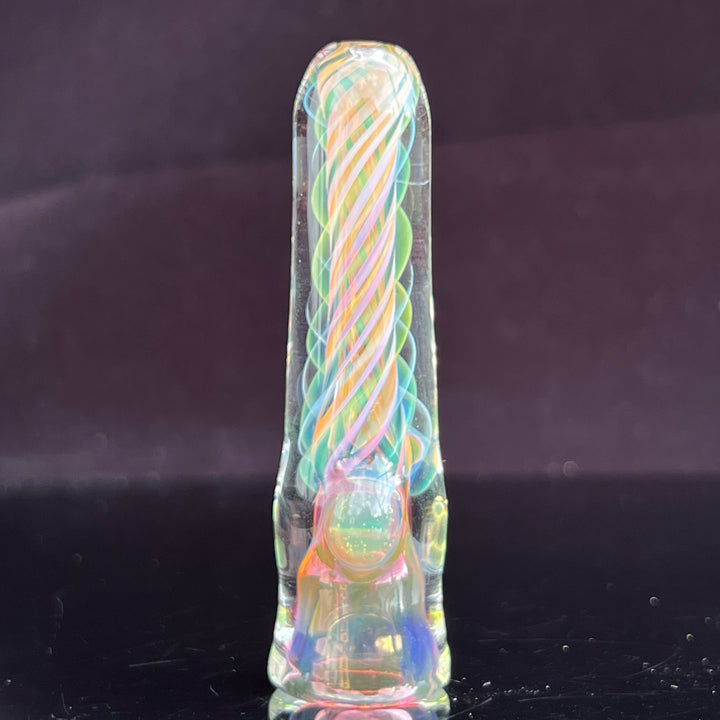 Thick Fume Chillum Glass Pipe Chuck Glass   