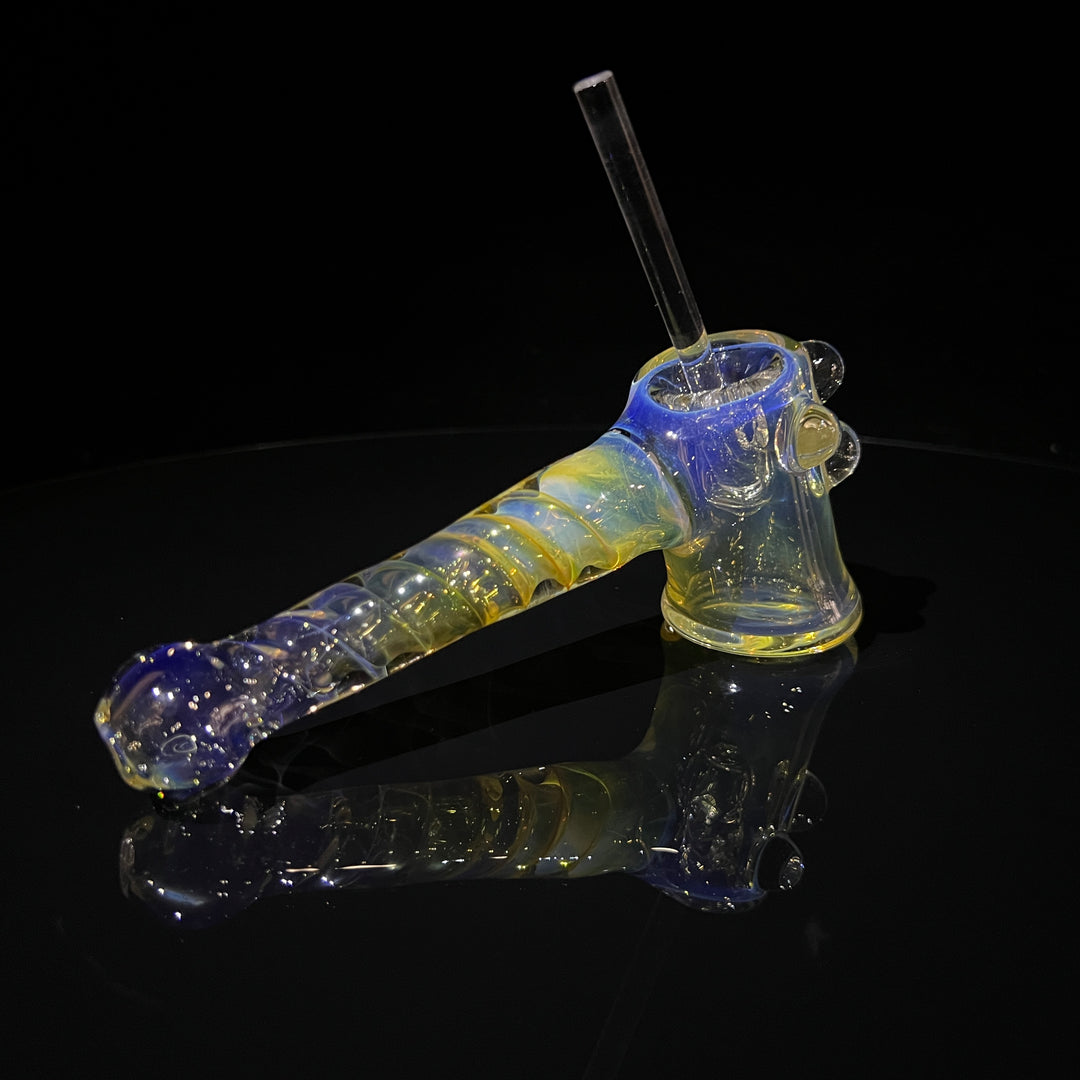 Gold Fumed Hash Hammer Glass Pipe Crondo Glassics