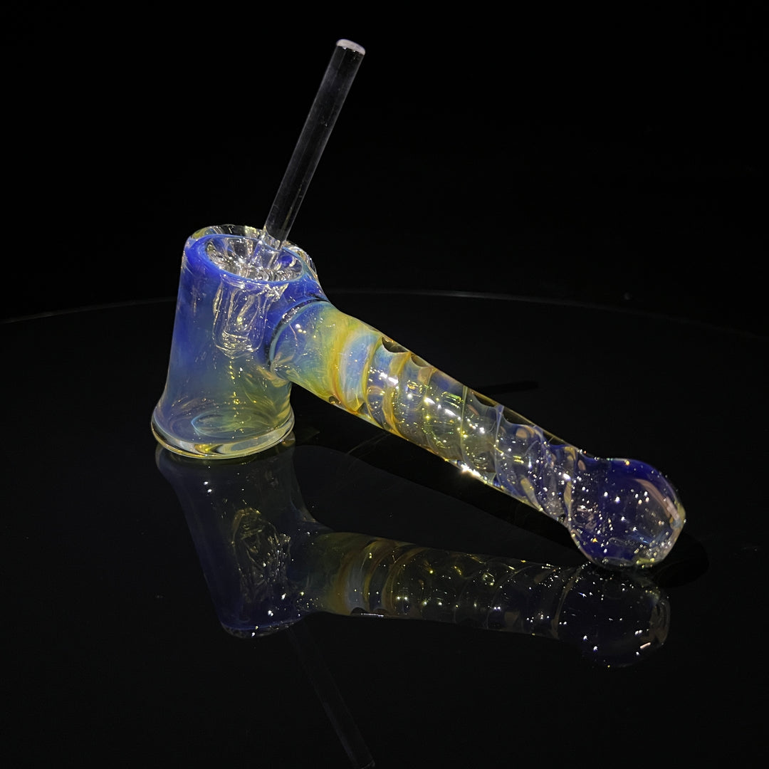 Gold Fumed Hash Hammer Glass Pipe Crondo Glassics