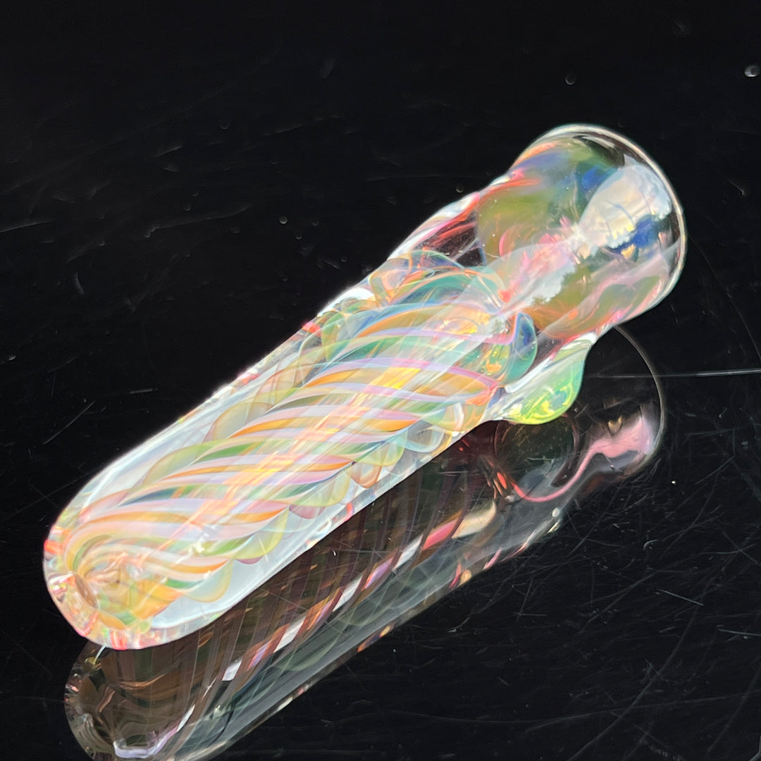 Thick Fume Chillum Glass Pipe Chuck Glass   