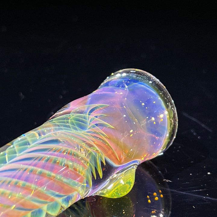 Thick Fume Chillum Glass Pipe Chuck Glass   