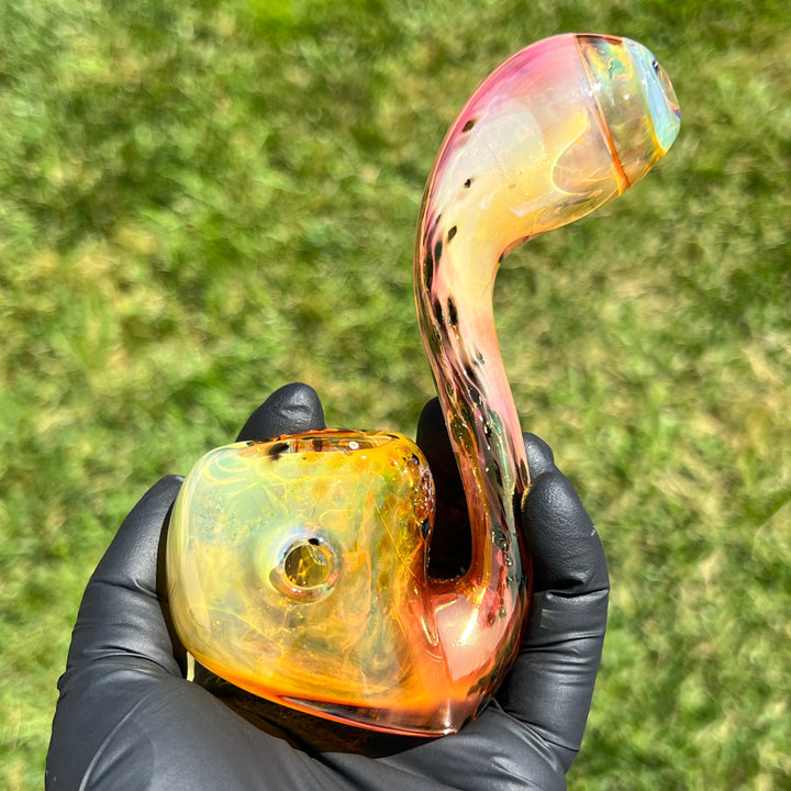 Water Color Sherlock Glass Pipe Street Kitty Glass   