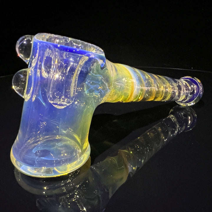 Gold Fumed Hash Hammer Glass Pipe Crondo Glassics