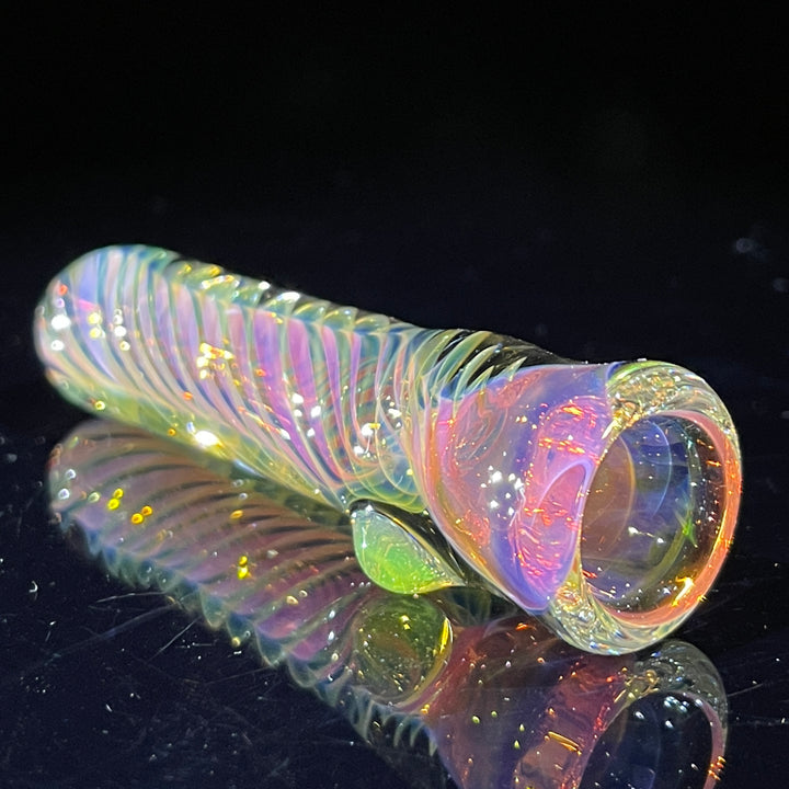 Thick Fume Chillum Glass Pipe Chuck Glass   