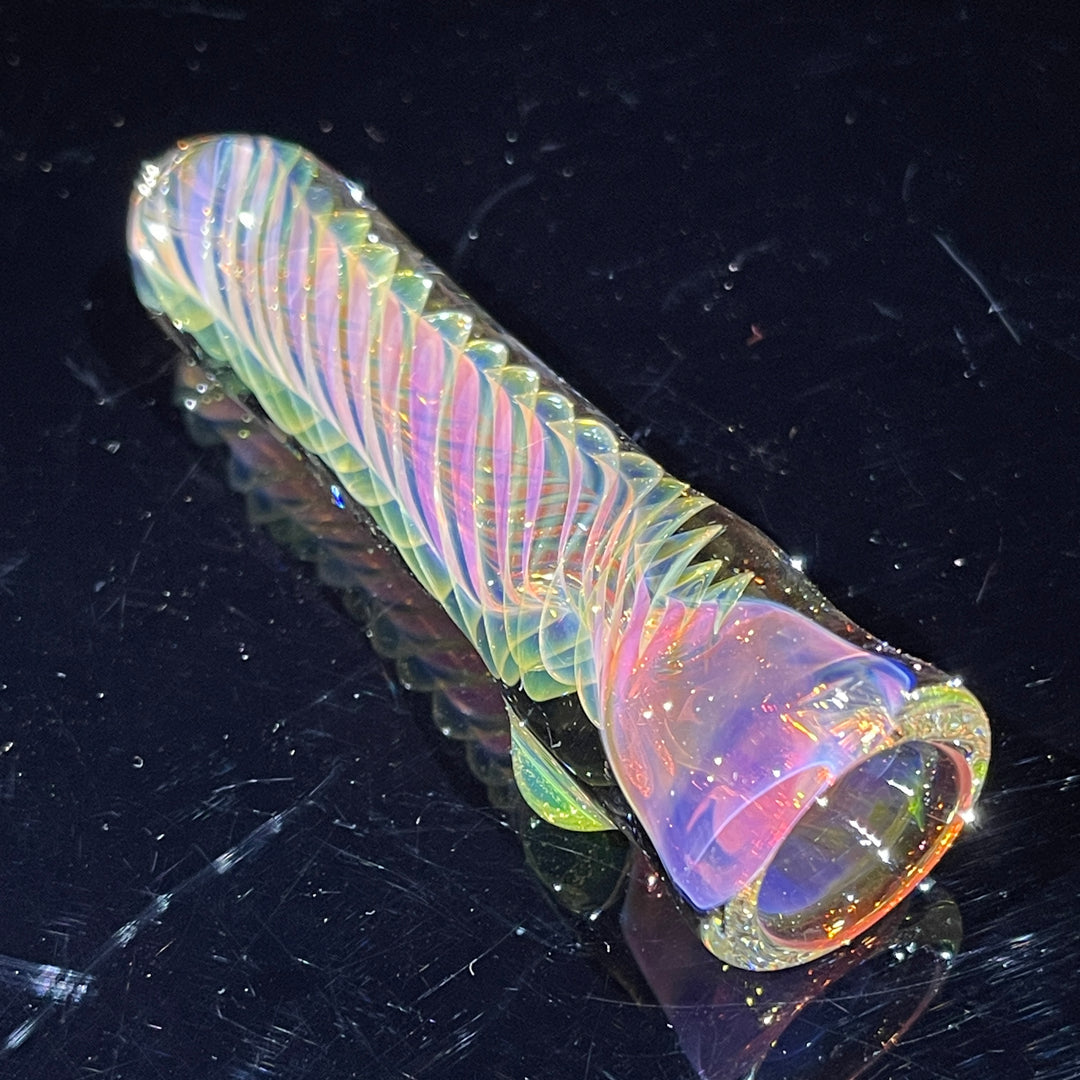 Thick Fume Chillum Glass Pipe Chuck Glass   