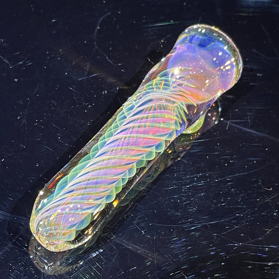 Thick Fume Chillum Glass Pipe Chuck Glass   