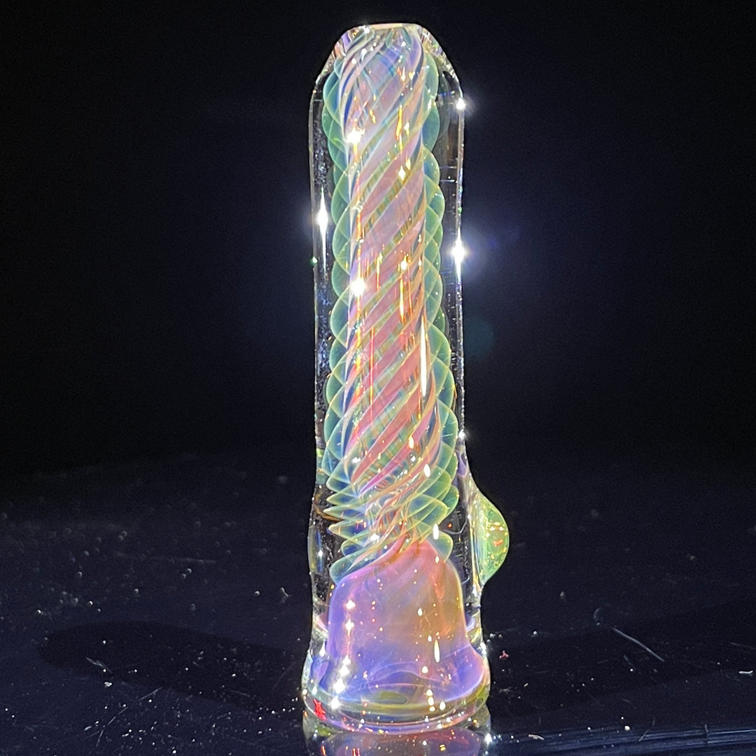 Thick Fume Chillum Glass Pipe Chuck Glass   