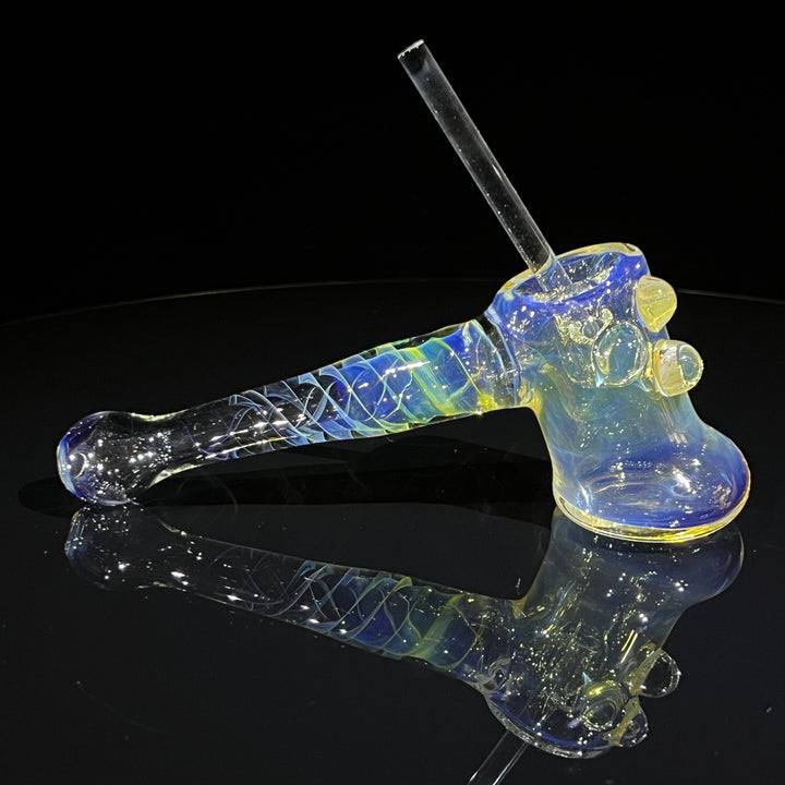 Gold Fumed Hash Hammer Glass Pipe Crondo Glassics