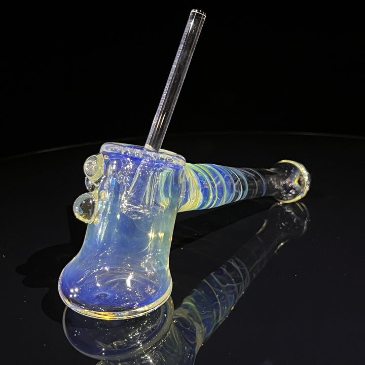 Gold Fumed Hash Hammer Glass Pipe Crondo Glassics