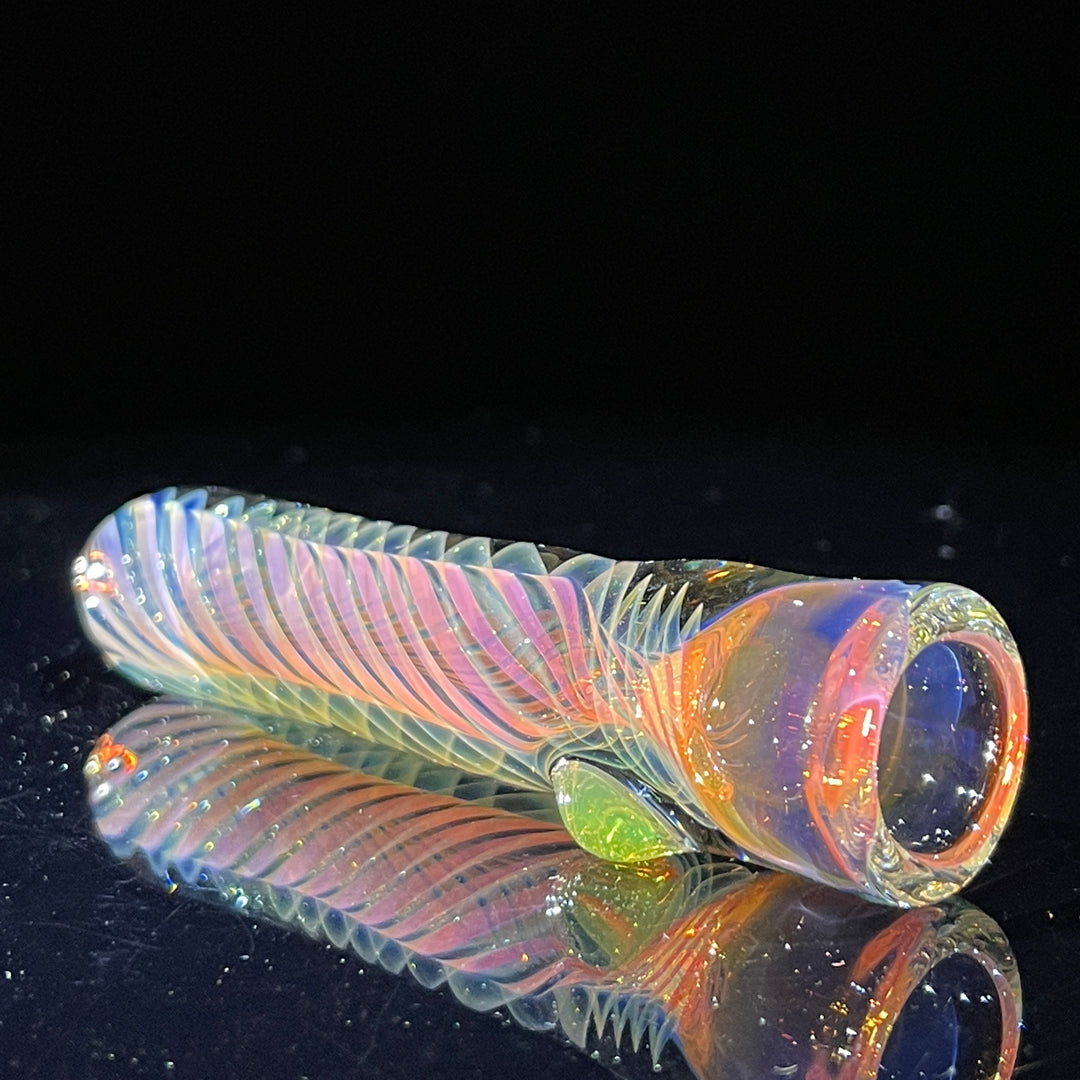 Thick Fume Chillum Glass Pipe Chuck Glass   