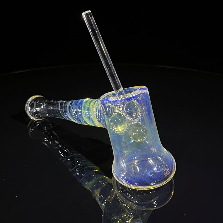 Gold Fumed Hash Hammer Glass Pipe Crondo Glassics