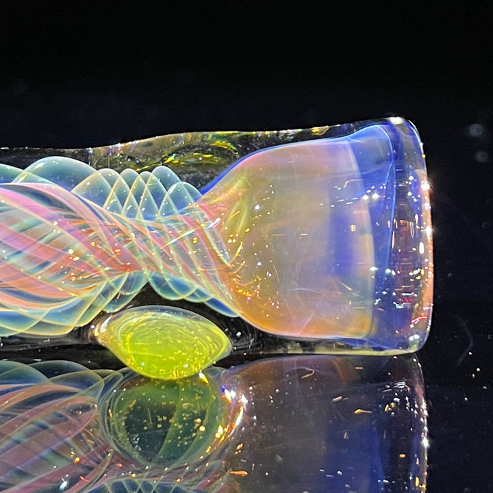 Thick Fume Chillum Glass Pipe Chuck Glass   