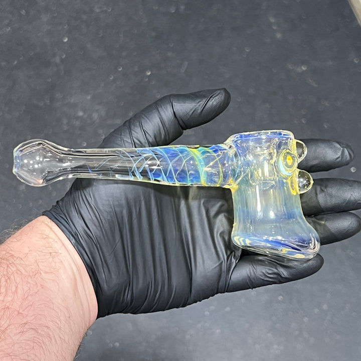 Gold Fumed Hash Hammer Glass Pipe Crondo Glassics