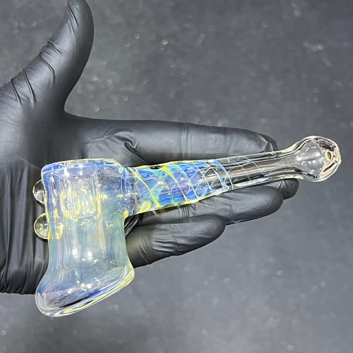 Gold Fumed Hash Hammer Glass Pipe Crondo Glassics