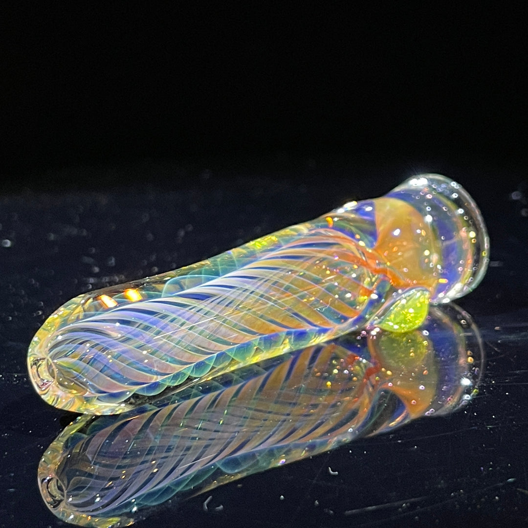 Thick Fume Chillum Glass Pipe Chuck Glass   