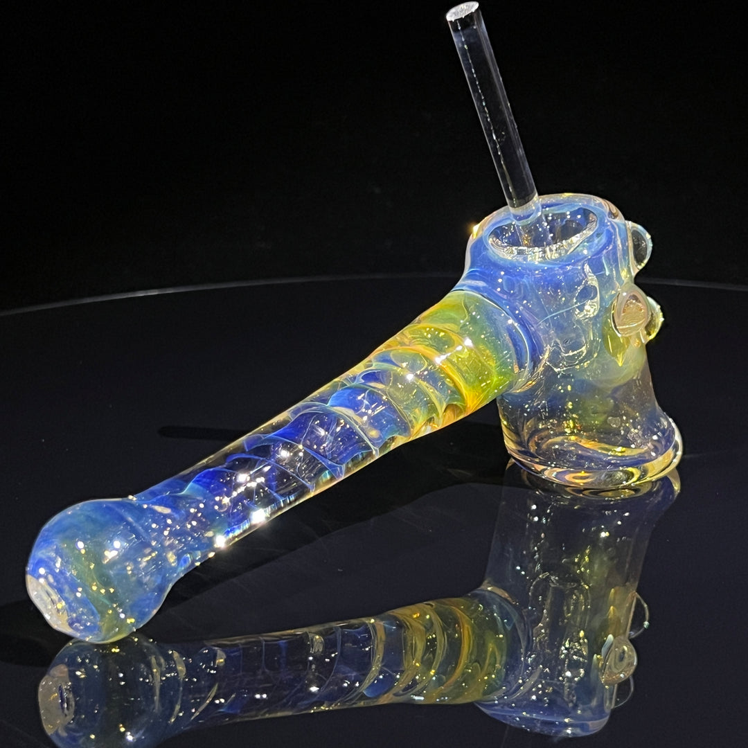 Gold Fumed Hash Hammer Glass Pipe Crondo Glassics