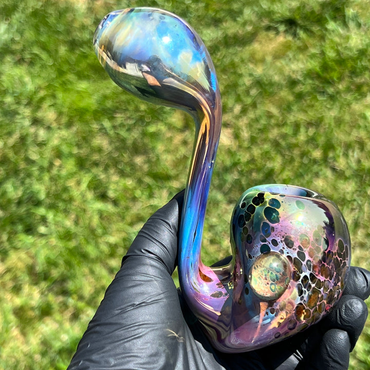 Water Color Sherlock Glass Pipe Street Kitty Glass   