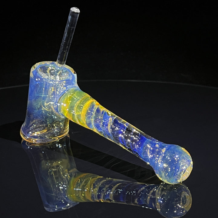 Gold Fumed Hash Hammer Glass Pipe Crondo Glassics