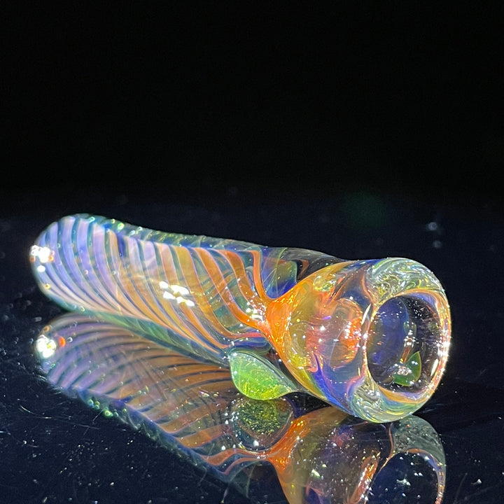 Thick Fume Chillum Glass Pipe Chuck Glass   