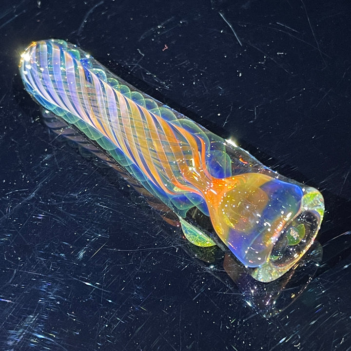 Thick Fume Chillum Glass Pipe Chuck Glass   