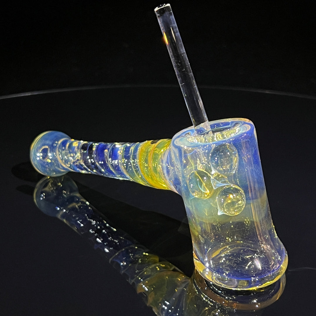 Gold Fumed Hash Hammer Glass Pipe Crondo Glassics