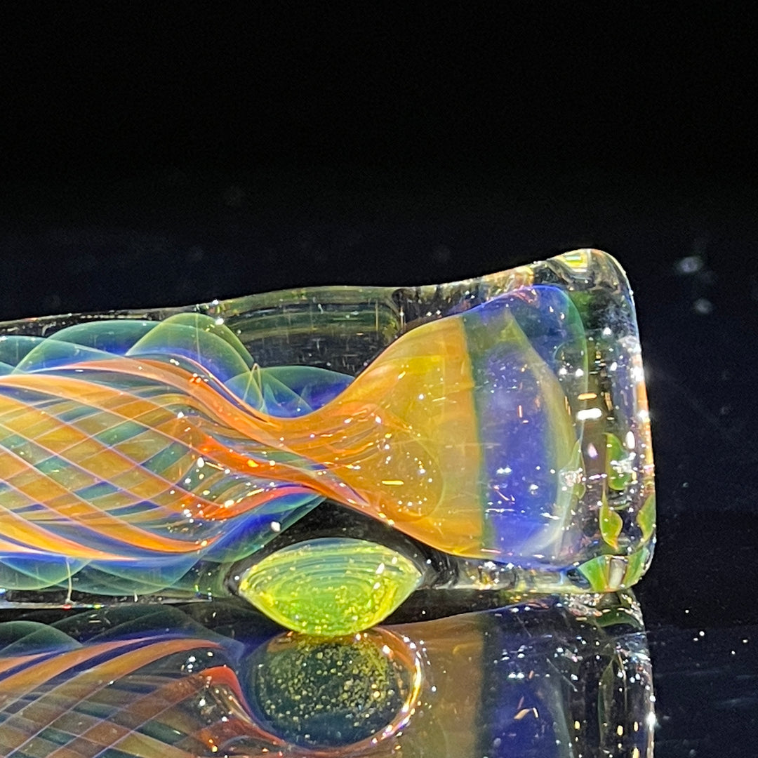 Thick Fume Chillum Glass Pipe Chuck Glass   