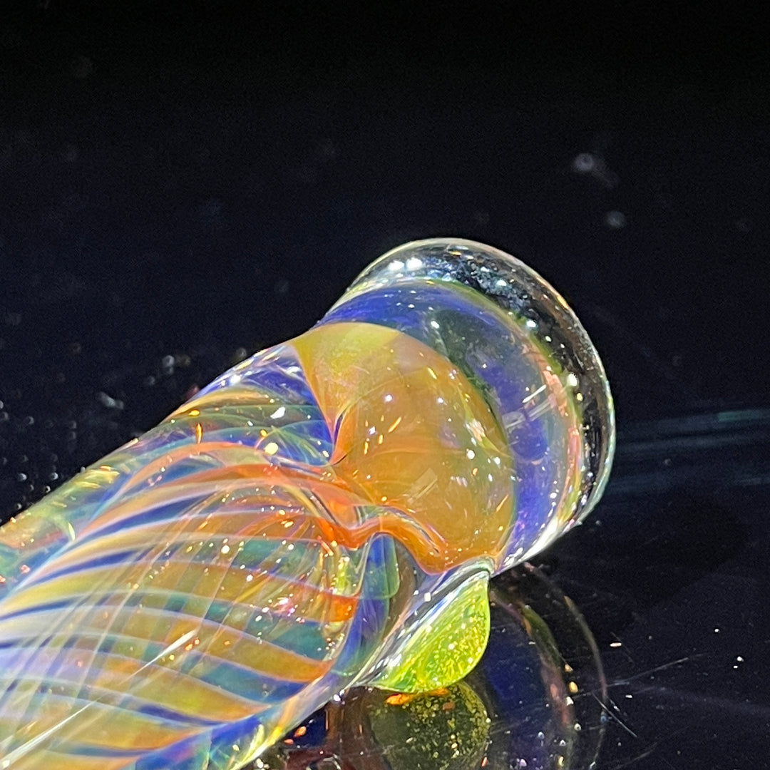 Thick Fume Chillum Glass Pipe Chuck Glass   