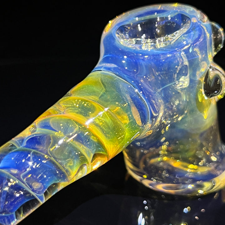 Gold Fumed Hash Hammer Glass Pipe Crondo Glassics