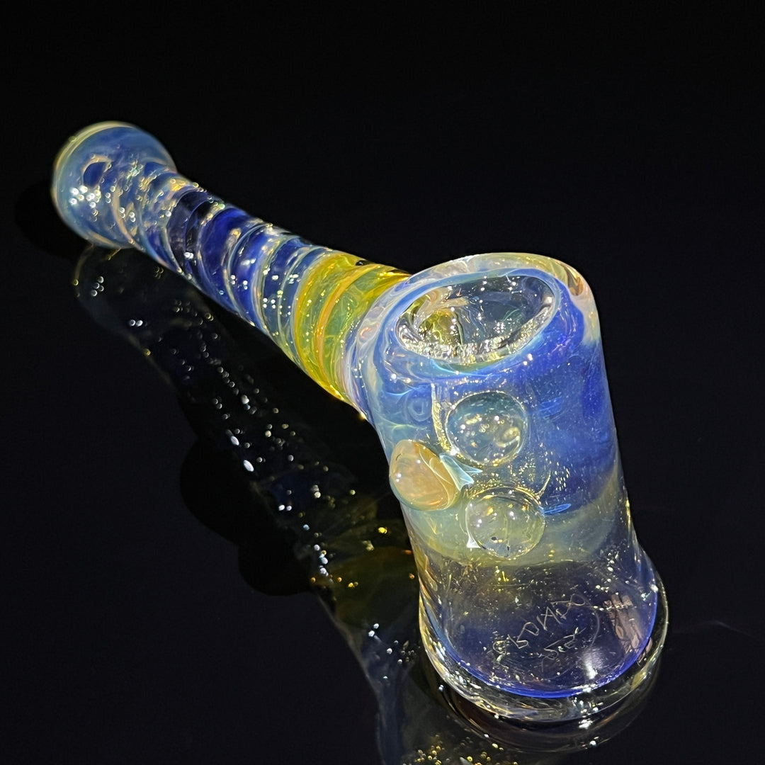 Gold Fumed Hash Hammer Glass Pipe Crondo Glassics